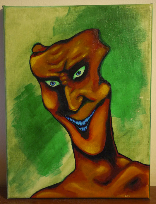 Cursed Creation #1 | Original Acrylic Painting